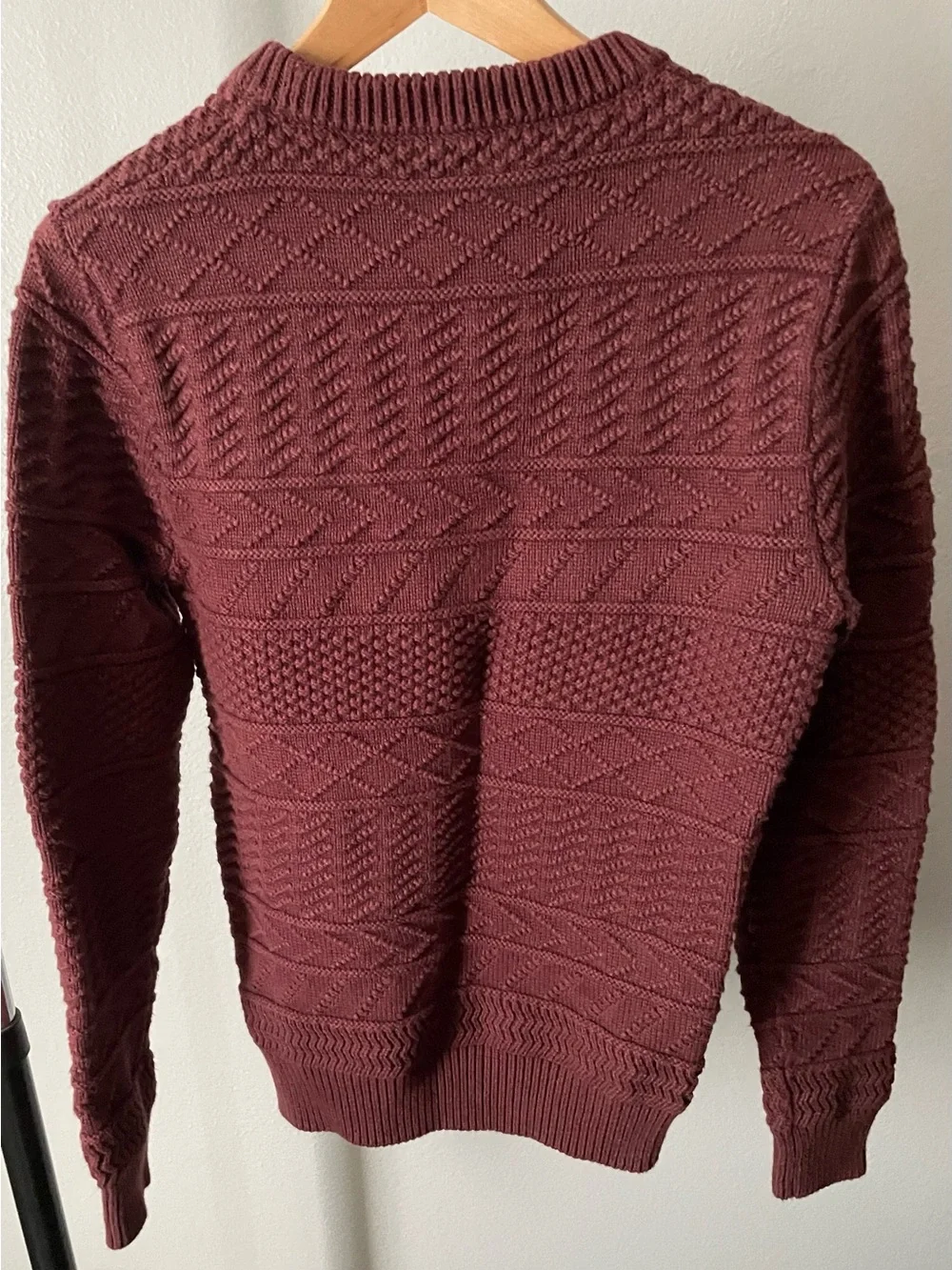NWT J. Crew Chocolate Brown Knit Sweater Size Small